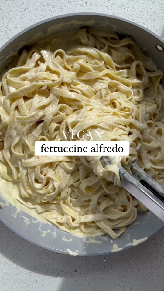 Vegan Fettuccine Alfredo
