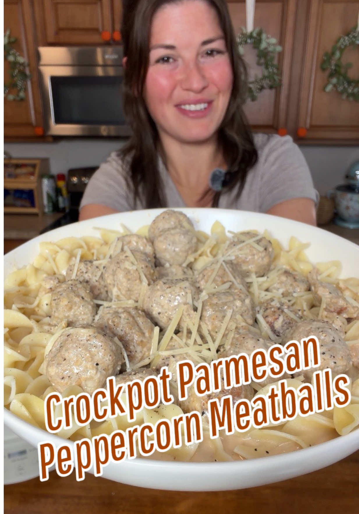 Parmesan Peppercorn Meatballs