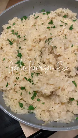 Garlic Parmesan Rice