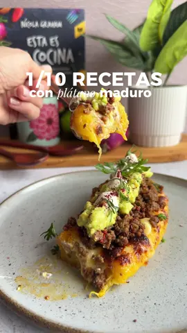 Stuffed Ripe Plantains