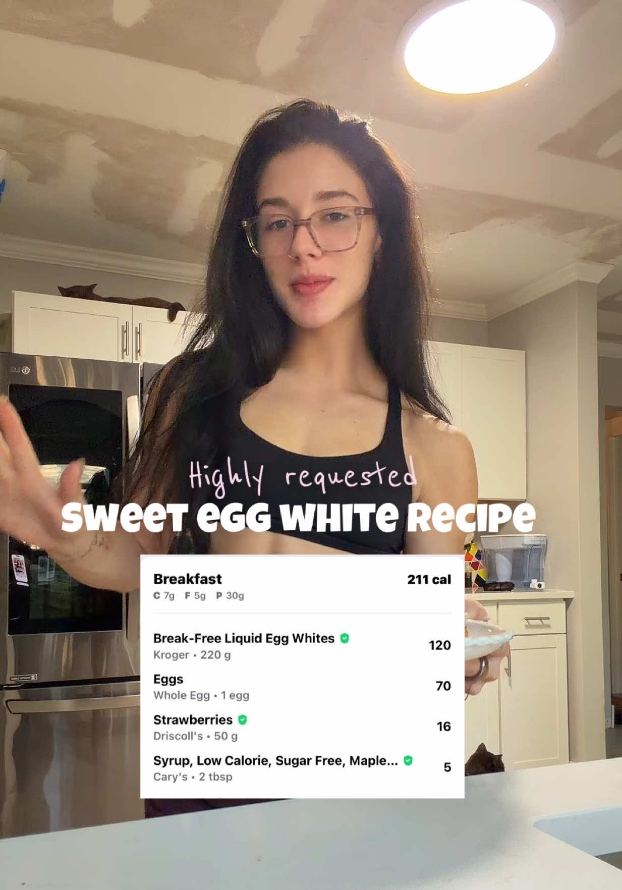 Sweet Egg White Pancake