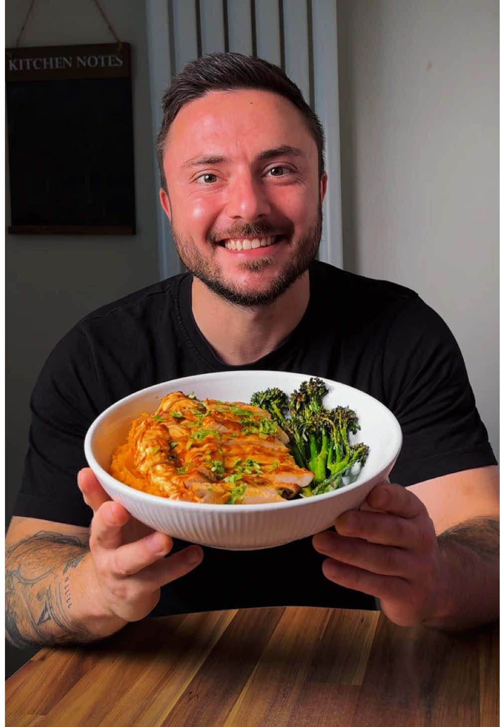 Peri Peri Chicken with Sweet Potato Mash and Broccoli