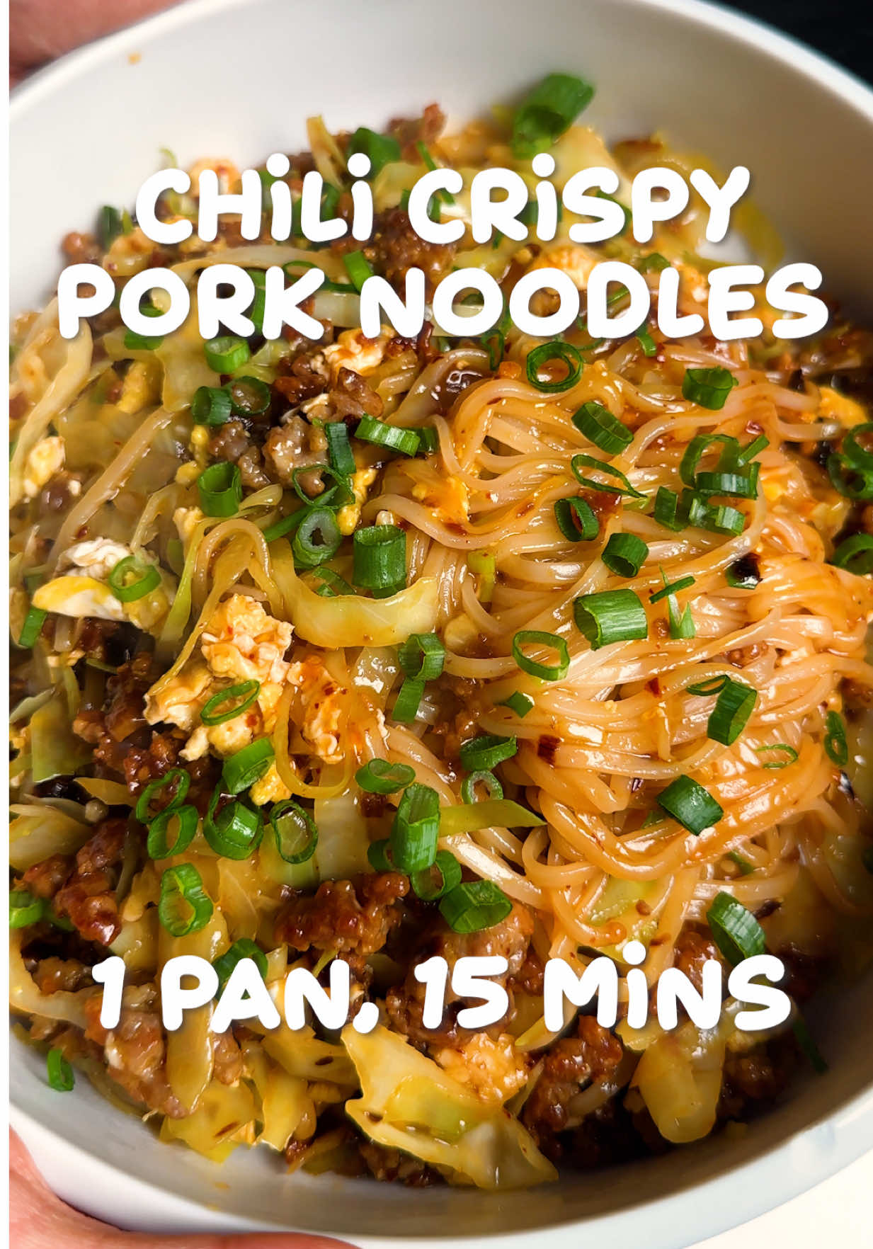 Chili Crispy Pork Noodles
