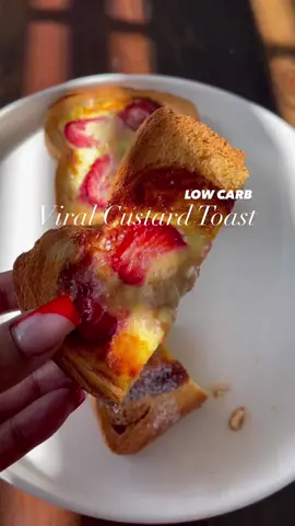 Keto Yogurt Custard Toast