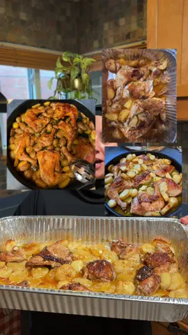 Lebanese Chicken and Potatoes
