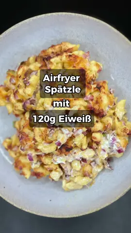 High Protein Airfryer Spätzle