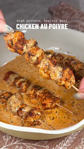 Low-Cal Chicken Au Poivre