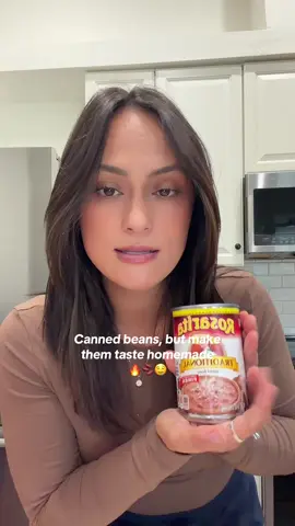 Elevated Canned Refried Beans