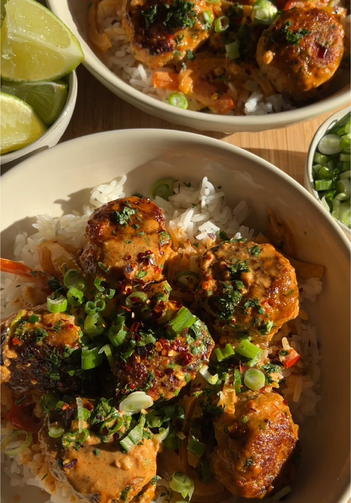 Thai Chicken Meatballs