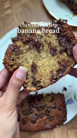 Banana Bread with Chocolate Chips