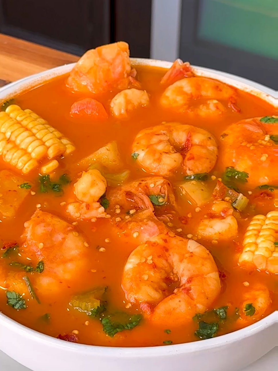 Mexican Shrimp Soup