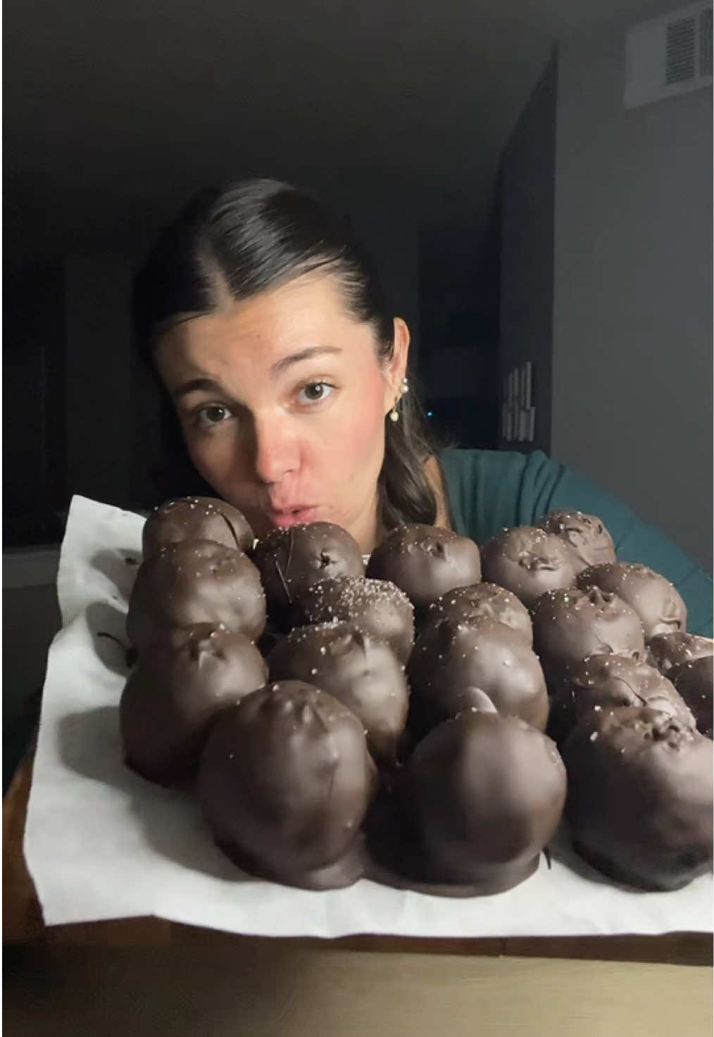 Chocolate Covered Pumpkin Balls