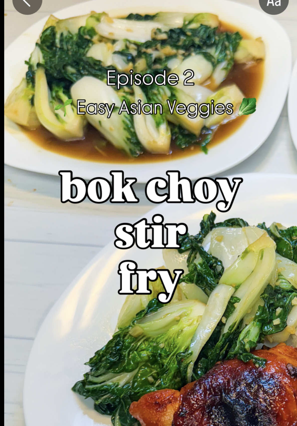 Easy Bok Choy Stir Fry