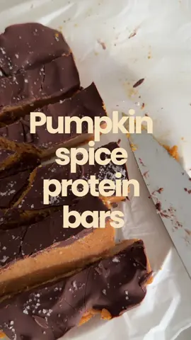 Pumpkin Spice Protein Bars