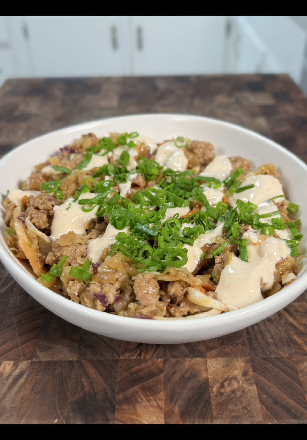 High-Protein Egg Roll in a Bowl
