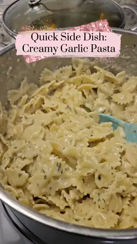 Creamy Garlic Pasta