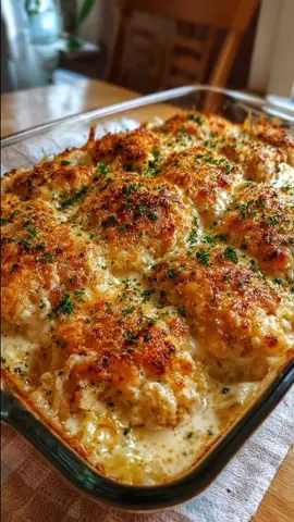 Creamy Baked Chicken Alfredo