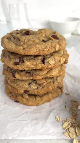 Brown Butter Oatmeal Chocolate Chip Cookies